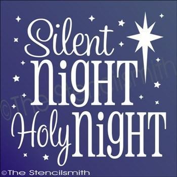 1852 - Silent Night Holy Night - The Stencilsmith
