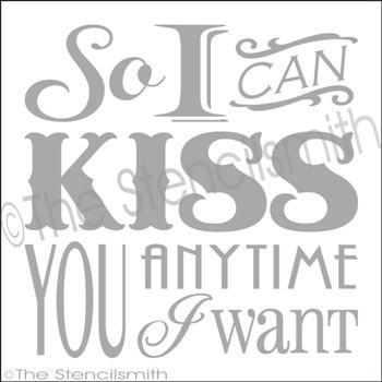 1890 - So I can kiss you anytime I want - The Stencilsmith