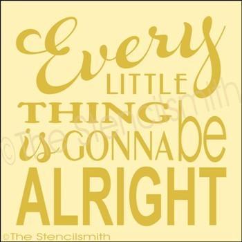 1897 - Every little thing is gonna be alright - The Stencilsmith
