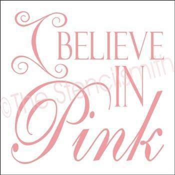 1900 - I believe in Pink - The Stencilsmith