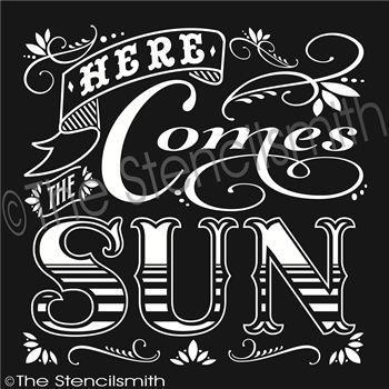 1921 - Here Comes the Sun - The Stencilsmith