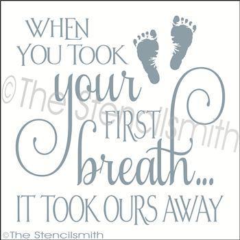 1936 - Your first breath took ours away - The Stencilsmith