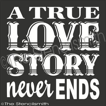 1953 - A true love story never ends - The Stencilsmith