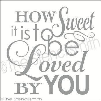 1957 - How sweet it is to be loved - The Stencilsmith