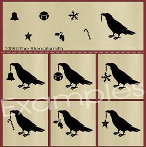 197 - Holiday Crows - The Stencilsmith