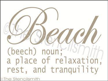 1982 - Beach definition - The Stencilsmith