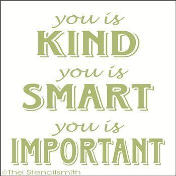 1986 - You is kind smart important - The Stencilsmith