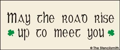 May the road rise up to meet you - The Stencilsmith