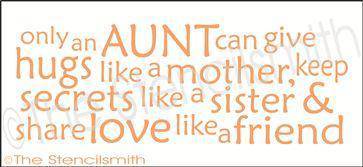 2038 - Only an AUNT can - The Stencilsmith