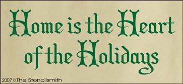 203 - Home is the Heart of the Holidays - The Stencilsmith