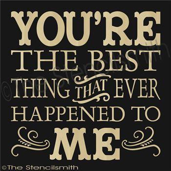2043 - You're the best thing - The Stencilsmith