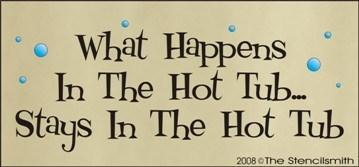 205 - What Happens In The Hot Tub Stays - The Stencilsmith