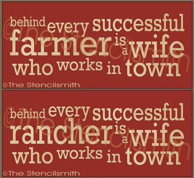 2081 - Behind every successful farmer - The Stencilsmith