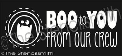 2160 - BOO to you from our crew - The Stencilsmith