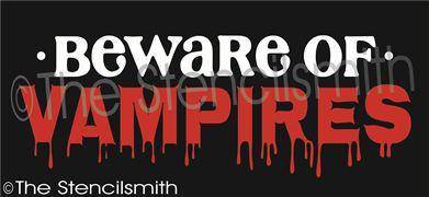 2172 - Beware of Vampires - The Stencilsmith
