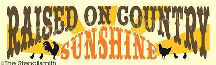 2176 - Raised on Country Sunshine - The Stencilsmith