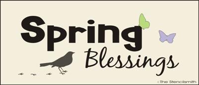 Spring Blessings - The Stencilsmith