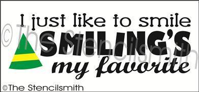 2197 - I just like to smile ... smiling's my favorite - The Stencilsmith