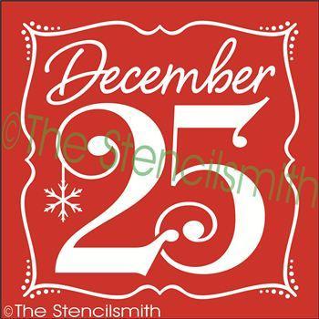 2207 - December 25 - The Stencilsmith