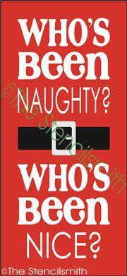 2212 - Who's been naughty ... nice? - The Stencilsmith
