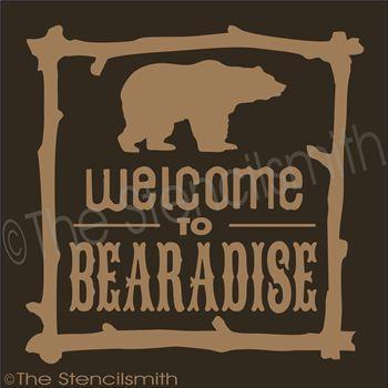 2237 - Welcome to BEARadise - The Stencilsmith