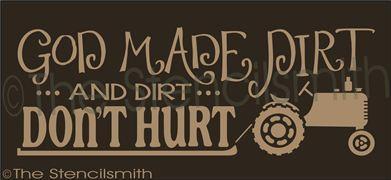2275 - God made dirt - The Stencilsmith