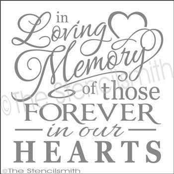 2288 - In Loving Memory - The Stencilsmith