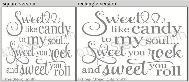 2294 - Sweet like Candy to my soul - The Stencilsmith