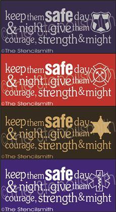 2299 - Keep them safe - The Stencilsmith