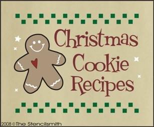230 - Christmas Cookie Recipes - The Stencilsmith