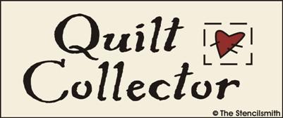 Quilt Collector  - A - The Stencilsmith