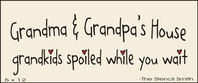 Grandma & Grandpa's House - The Stencilsmith