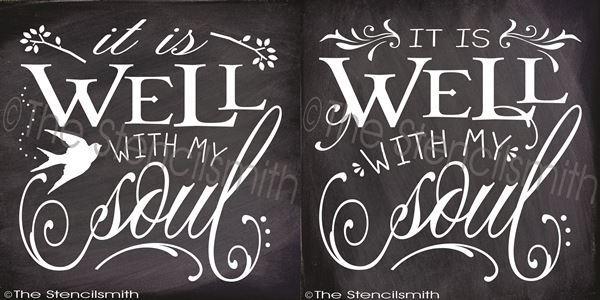 2365 - It Is Well With My Soul - The Stencilsmith