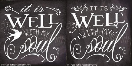 2365 - It Is Well With My Soul - The Stencilsmith