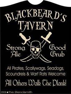 23 - Blackbeard's Tavern - The Stencilsmith