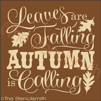 2402 - Leaves are Falling - The Stencilsmith