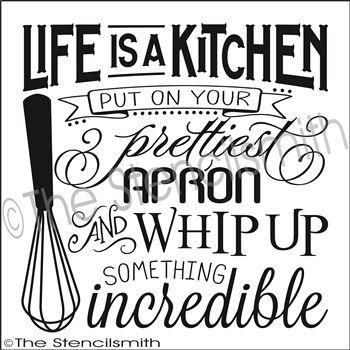2406 - Life is a Kitchen - The Stencilsmith
