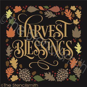 2411 - Harvest Blessings - The Stencilsmith