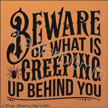 2415 - Beware of what is creeping up - The Stencilsmith