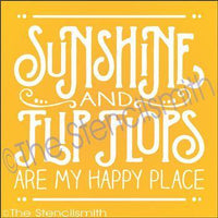 2496 - Sunshine and Flip Flops - The Stencilsmith