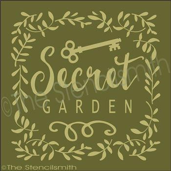2546 - Secret Garden - The Stencilsmith