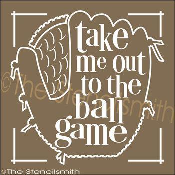 2549 - Take me out to the ball game - The Stencilsmith