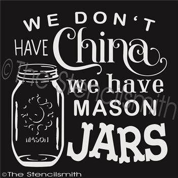 2621 - We don't have china - The Stencilsmith