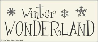 262 - Winter Wonderland - The Stencilsmith