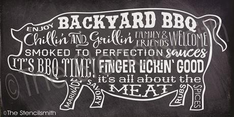 2636 - Backyard BBQ - The Stencilsmith