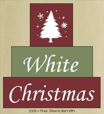 264 - White Christmas - block set - The Stencilsmith