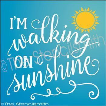2667 - I'm walking on sunshine - The Stencilsmith
