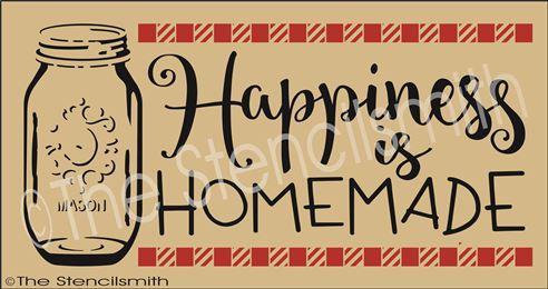 2669 - Happiness is Homemade - The Stencilsmith