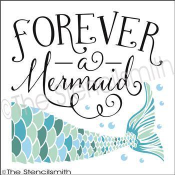 2685 - Forever a Mermaid - The Stencilsmith