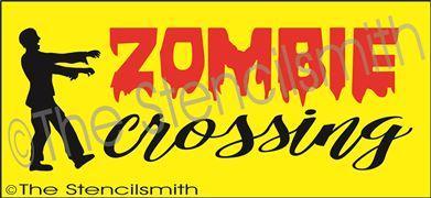 2718 - ZOMBIE Crossing - The Stencilsmith